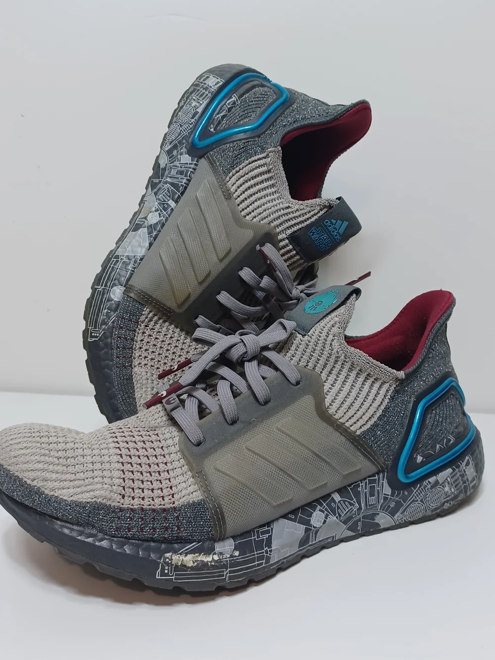 adidas Ultra Boost 19 Star Wars Millennium Falcon (FW0525) Men's Size 8.5